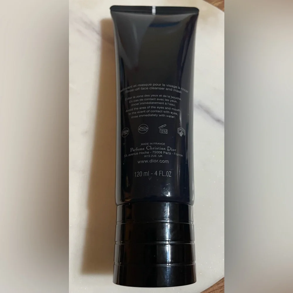 Dior - Sauvage Purifying Face Cleanser & Mask | Sealed - 120mL | All Skin Types